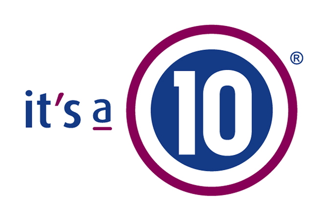 Its a 10 Logo